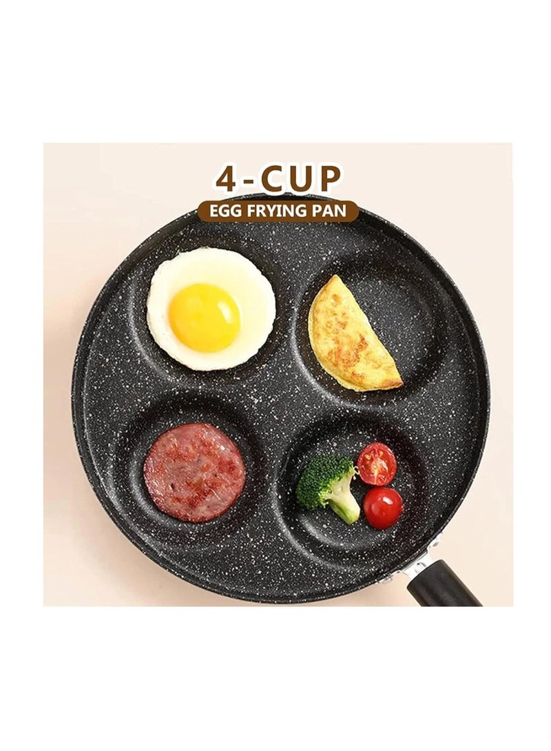 Round shapes 4 egg fry pan - Image 3